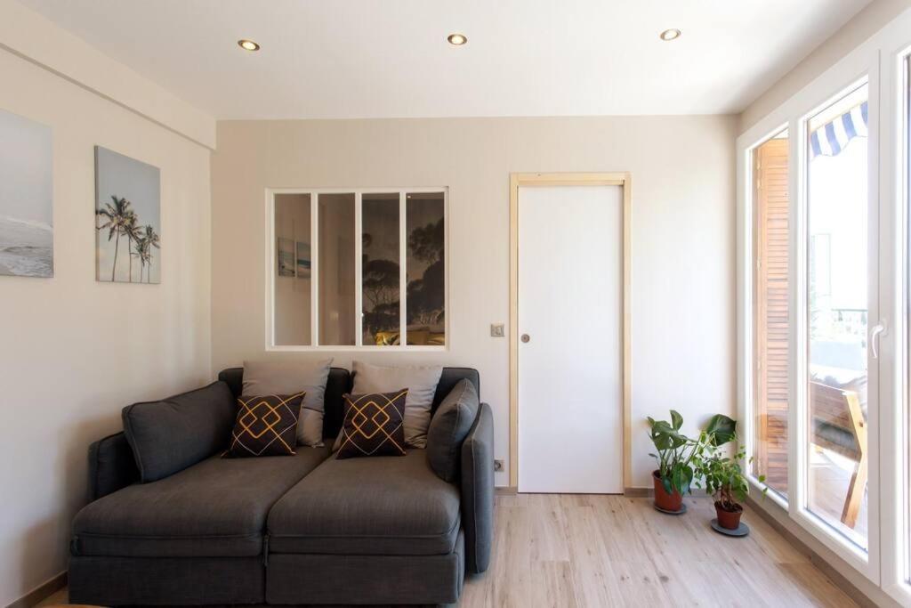 L36 Sea View Terrace 10Min Walking To Sea/Parking & Ac Lejlighed Nice Eksteriør billede