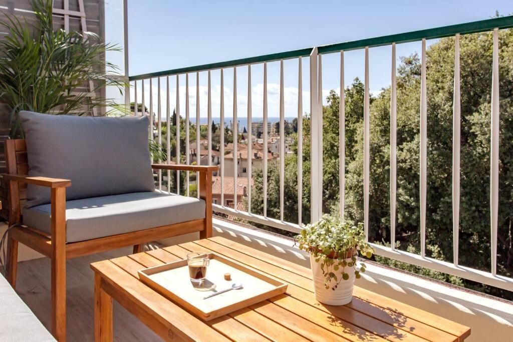 L36 Sea View Terrace 10Min Walking To Sea/Parking & Ac Lejlighed Nice Eksteriør billede
