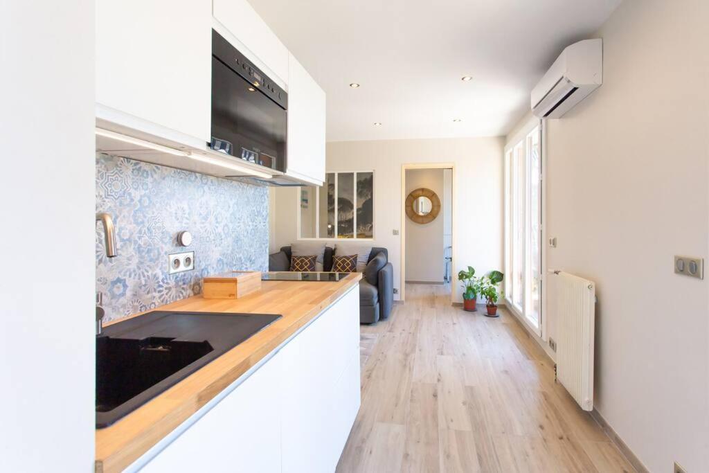 L36 Sea View Terrace 10Min Walking To Sea/Parking & Ac Lejlighed Nice Eksteriør billede