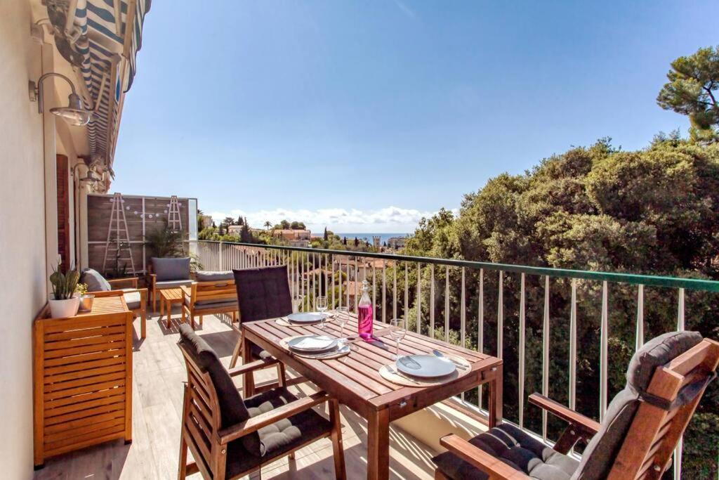 L36 Sea View Terrace 10Min Walking To Sea/Parking & Ac Lejlighed Nice Eksteriør billede